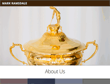 Tablet Screenshot of markramsdale.com
